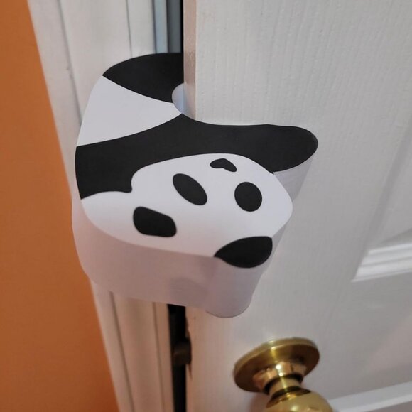 CHERUBCARE 6pcs Finger Pinch Guard- Cartoon Animal Door Stop Soft Foam Cushion - Picture 1 of 5